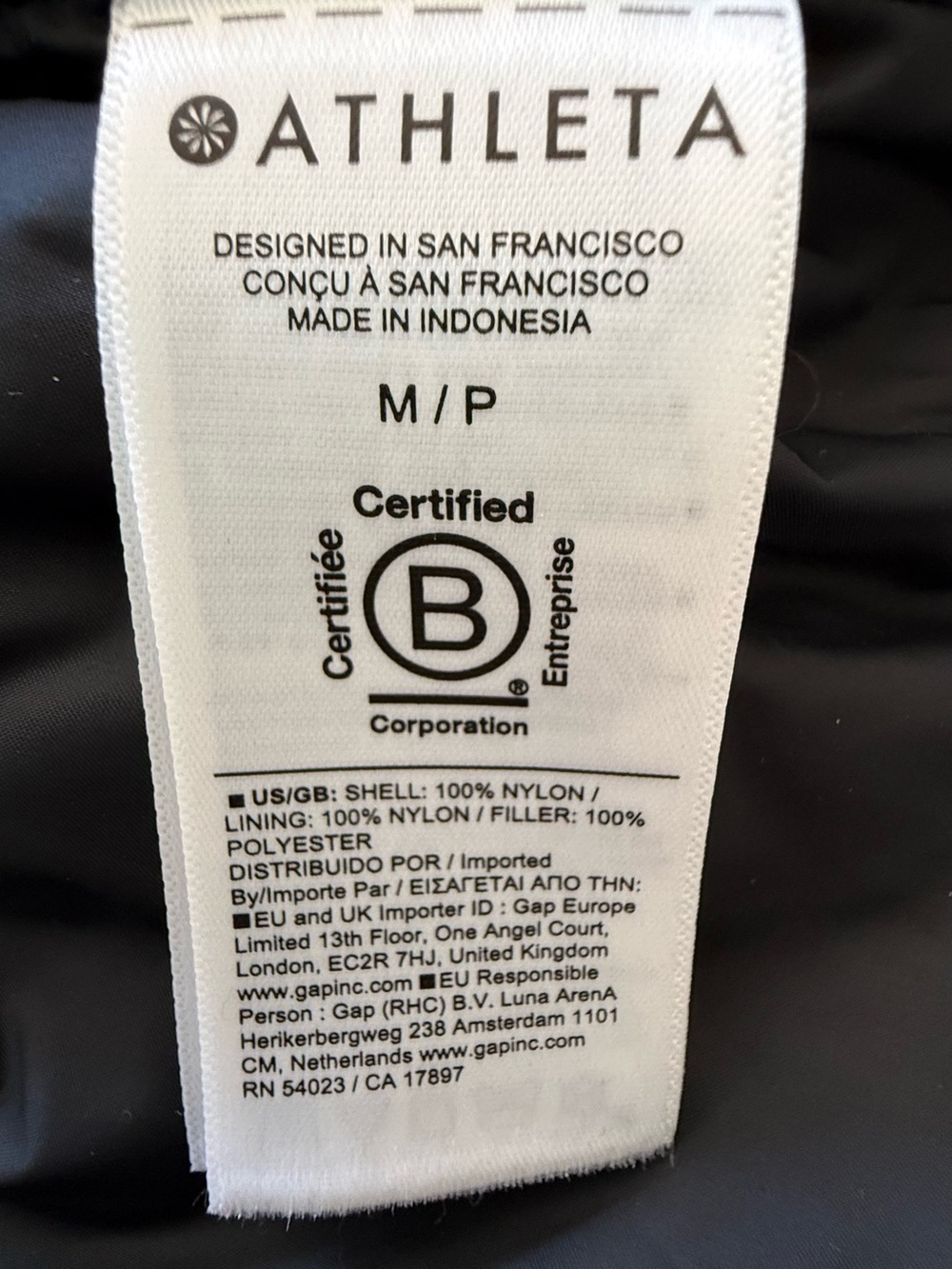 ATHLETA Black Jacket - Picture 4 of 8